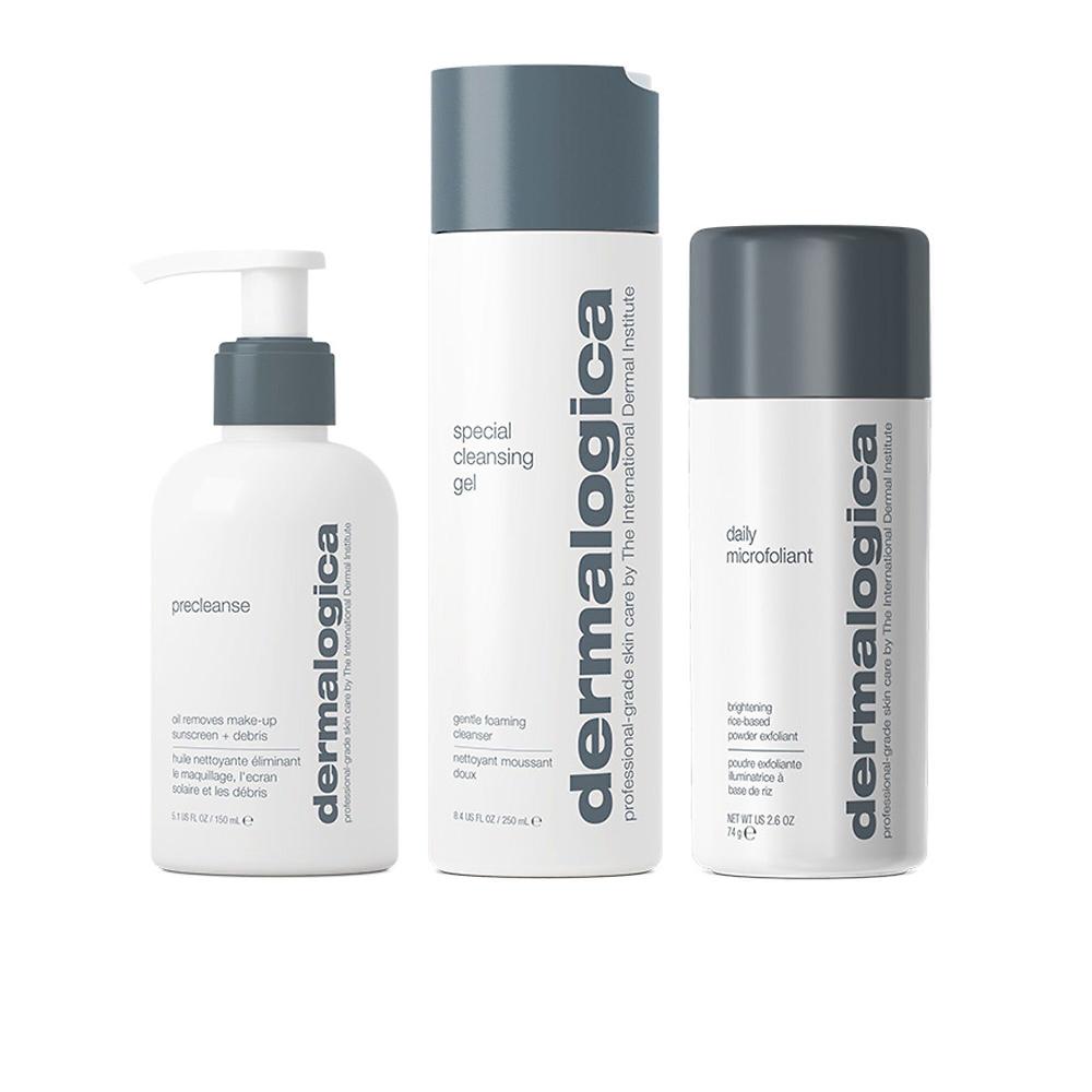 QVC Dermalogica Best Cleanse + Glow Collezione di 3 trattamenti cosmetici Shopping online