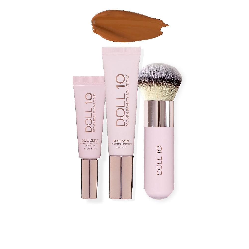 QVC Doll10 Fondotinta e correttore Doll Skin Anti-Stress+pennello Offerta Giorno del Papà