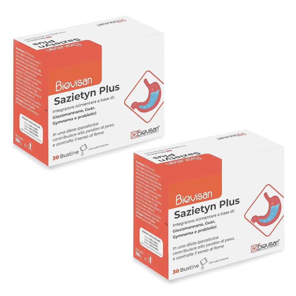 QVC Bievisan Sazietyn Plus Integratore alimentare 60 bustine Offerte giornaliere