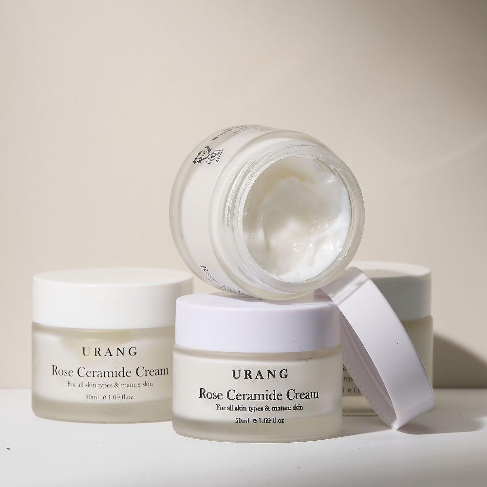 QVC Urang Crema viso nutriente con ceramidi ed estratto di rosa Latest stili