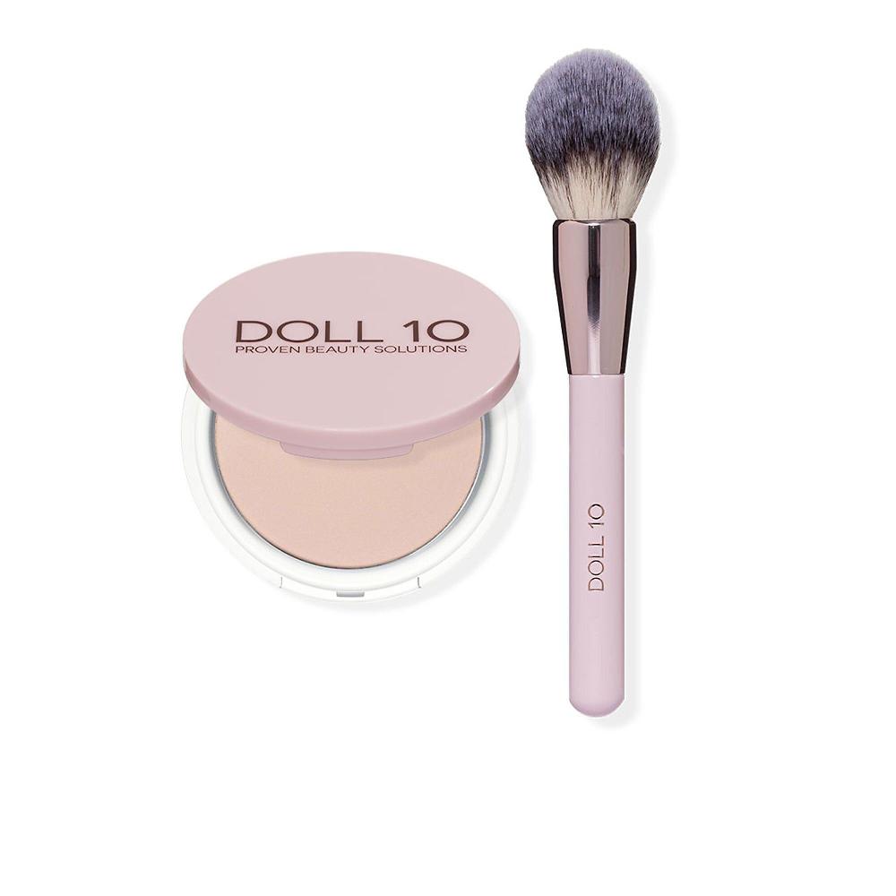 QVC Doll10 Dollskin Cipria in polvere+pennello Fino al 60% di sconto
