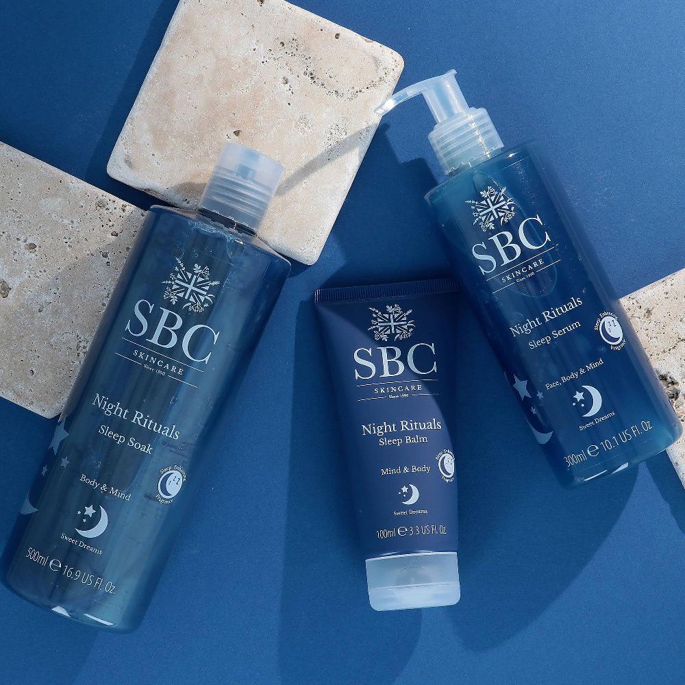 QVC SBC Rituale notturno: bagnoschiuma balsamo siero Fino Al -60%