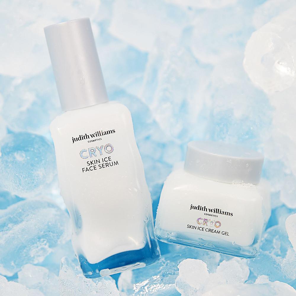 QVC Judith Williams Cryo Skin Ice Duo Crema gel+siero viso Novità