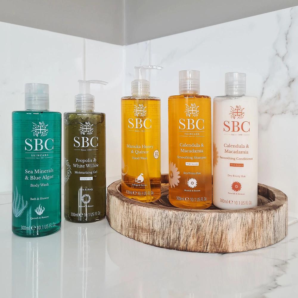QVC SBC Kit 5 prodotti corpo mani e capelli in diverse fragranze Offerta speciale