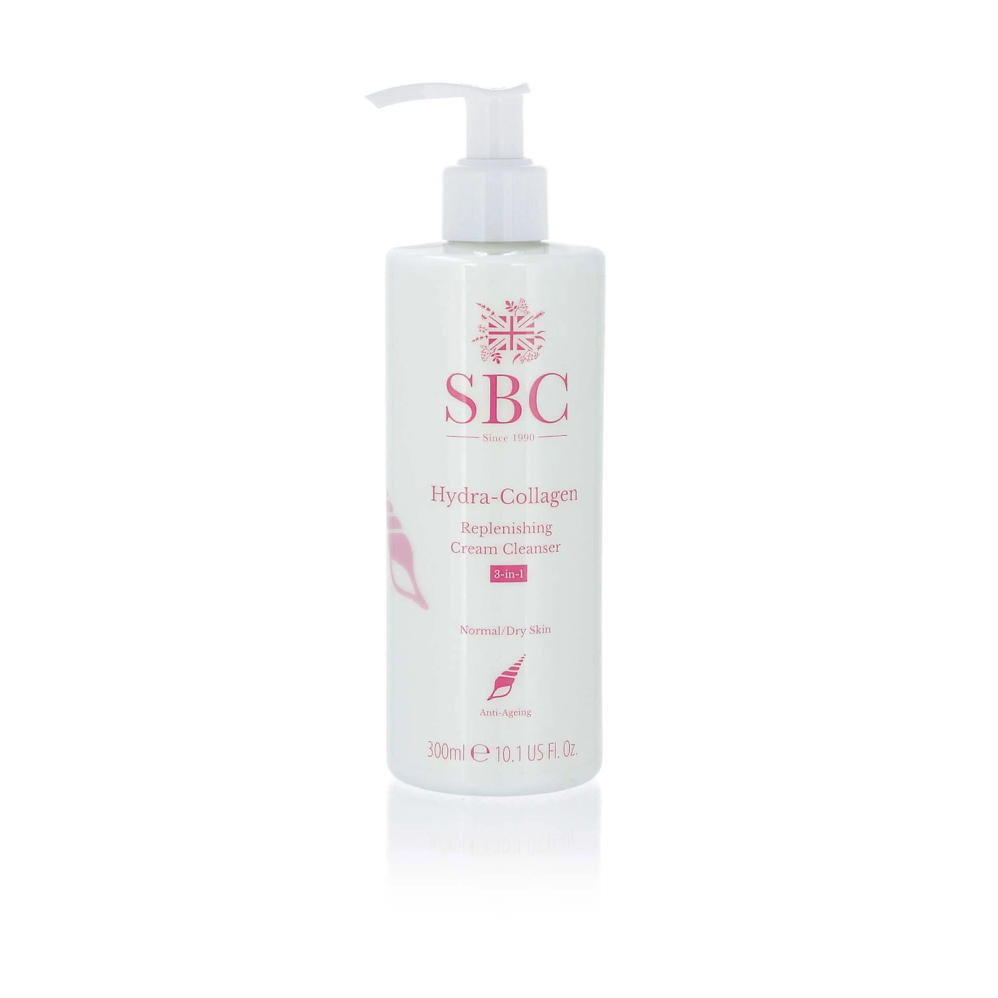 QVC SBC Hydra-Collagen 3in1: Detergente viso cremoso 300ml+500ml con Shammy Offerta migliore