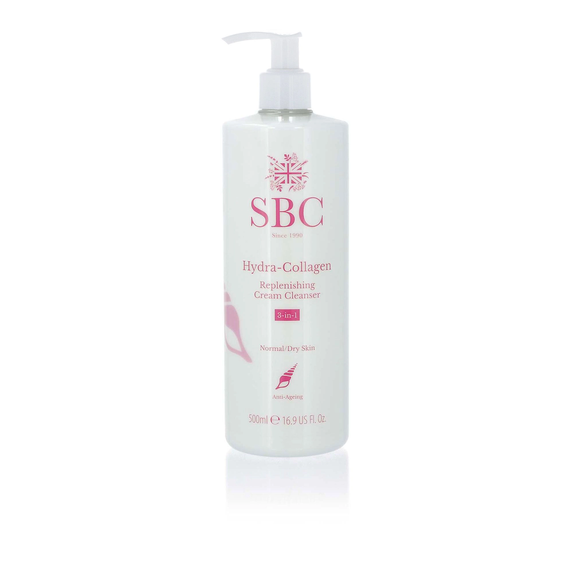 QVC SBC Hydra-Collagen 3in1: Detergente viso cremoso 300ml+500ml con Shammy Offerta migliore