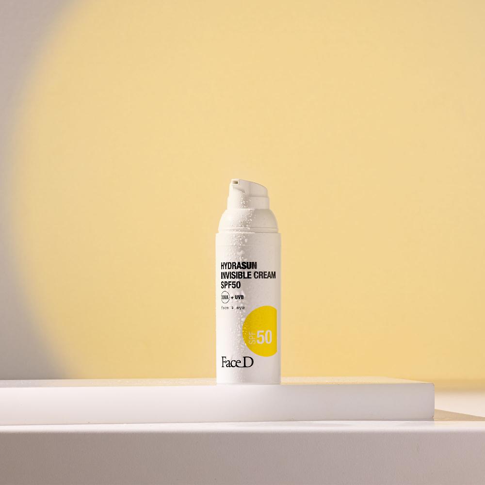 QVC Face-D Crema solare viso Hydrasun SPF50 + maschera doposole Offerte stagionali