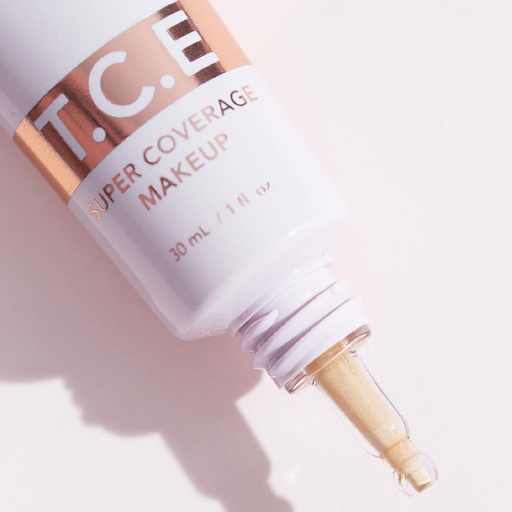 QVC Doll10 Kit viso: fondotinta TCE + pennello Liquidazione