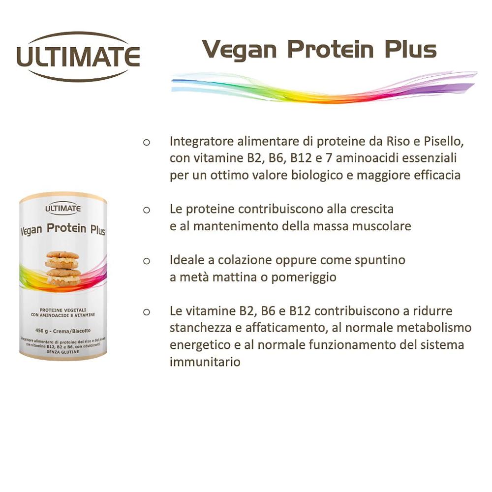 QVC Ultimate Vegan Protein Plus Integratore alimentare Latest stili