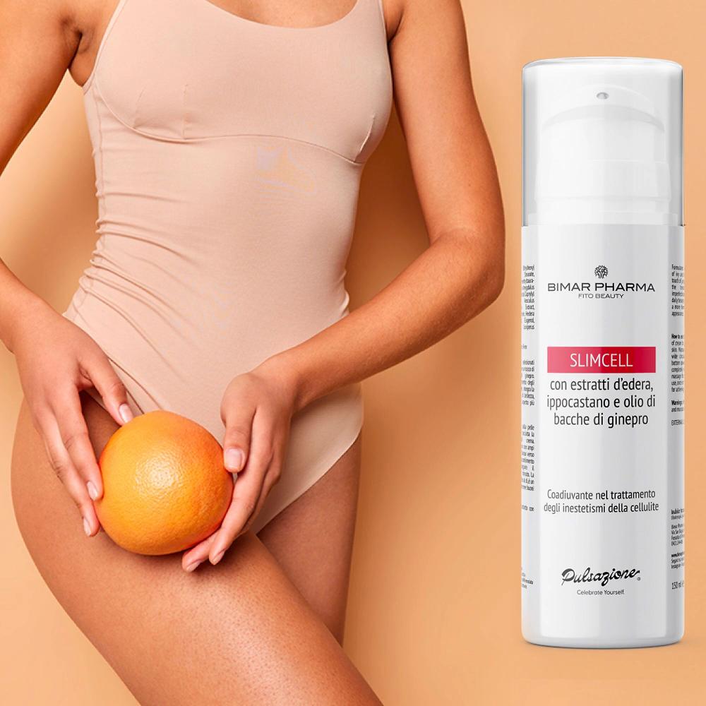 QVC Bimar Pharma Slimcell crema coadiuvante inestetismi cellulite Sostegno trimestrale