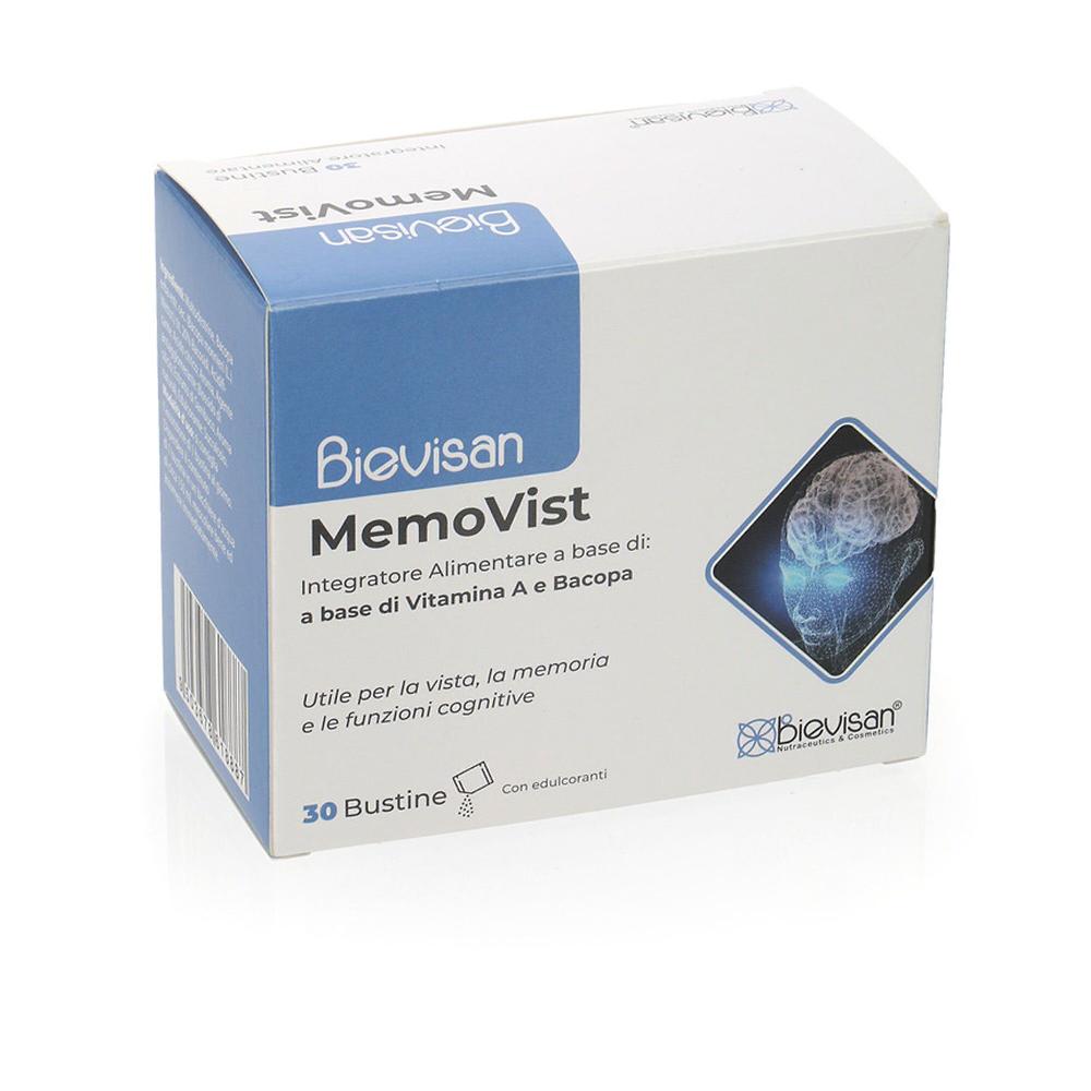 QVC Bievisan Memovist integratore alimentare vista e memoria 30 bustine Qualità