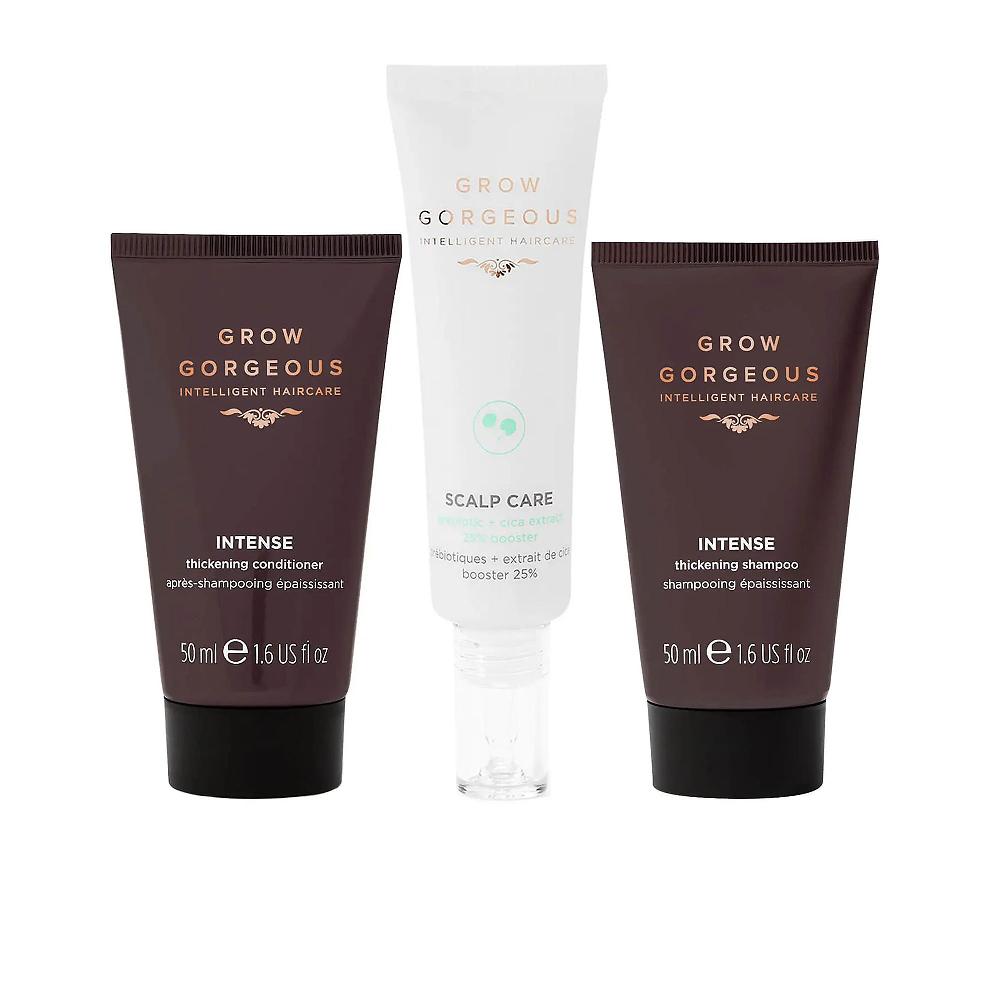 QVC Grow Gorgeous Shampoo e balsamo alla caffeina e booster con CICA Spedizione Gratuita