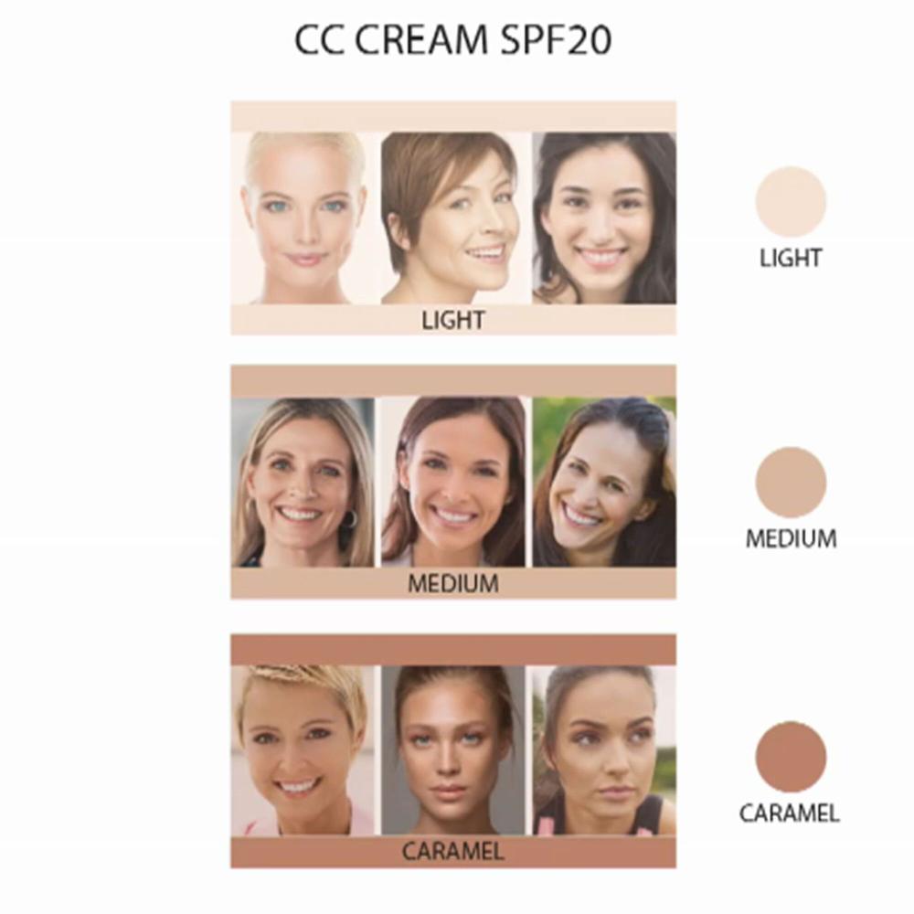 QVC Face-D CC Cream con SPF20 e pennello (2 pz) Pezzi Unici