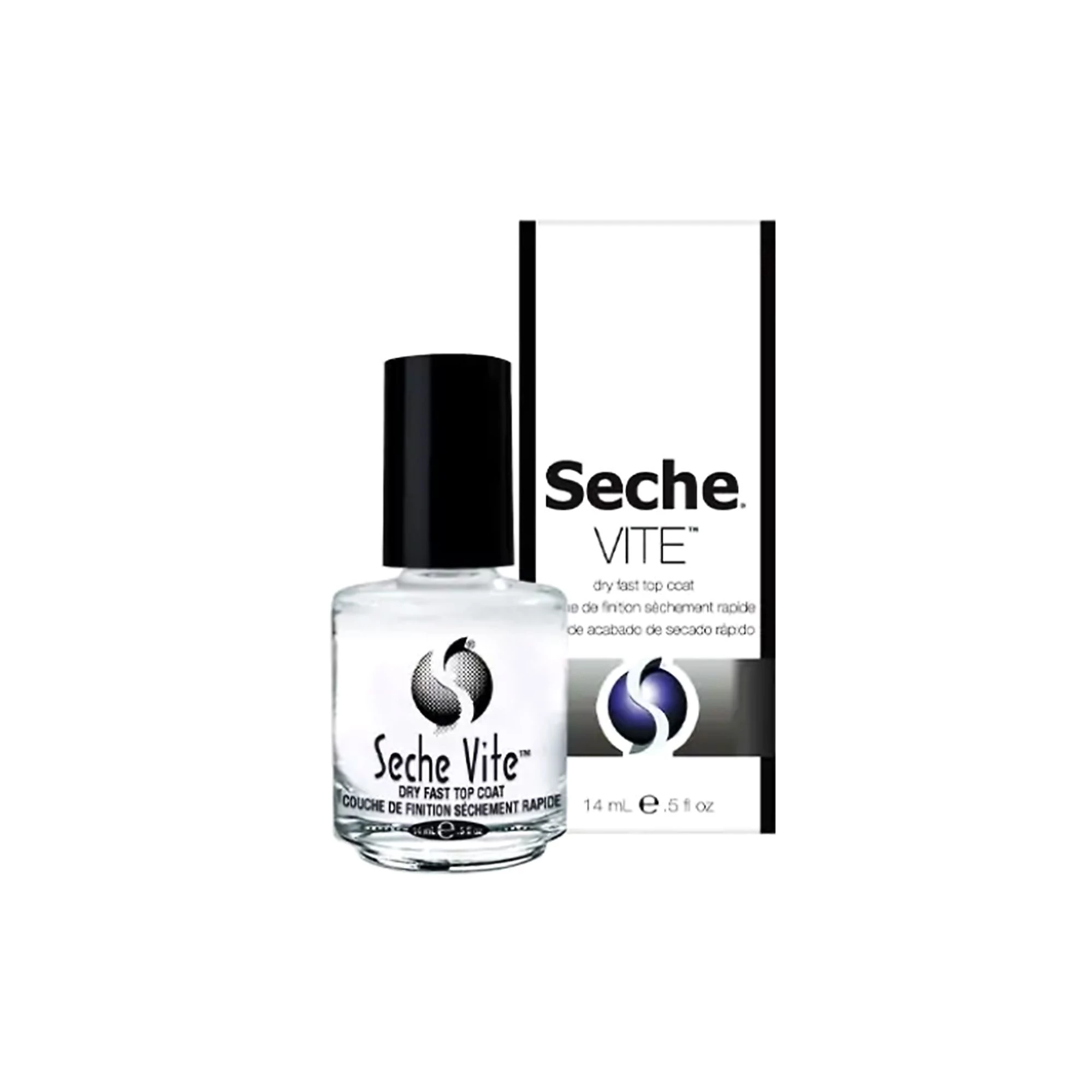 QVC SECHE Base coat Clear™ e top coat Vite™ Dry Fast Convenienza