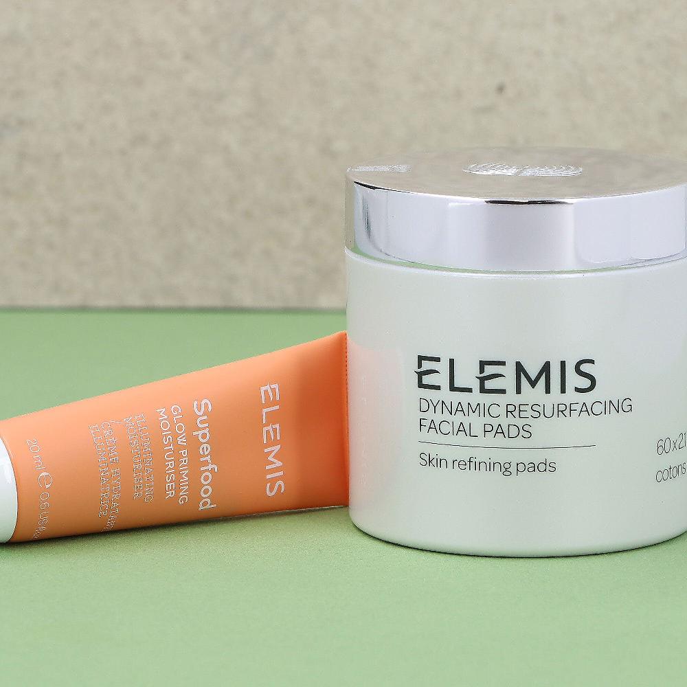 QVC Elemis 60 dischetti viso Dynamic Resurfacing e idratante Superfood Economico