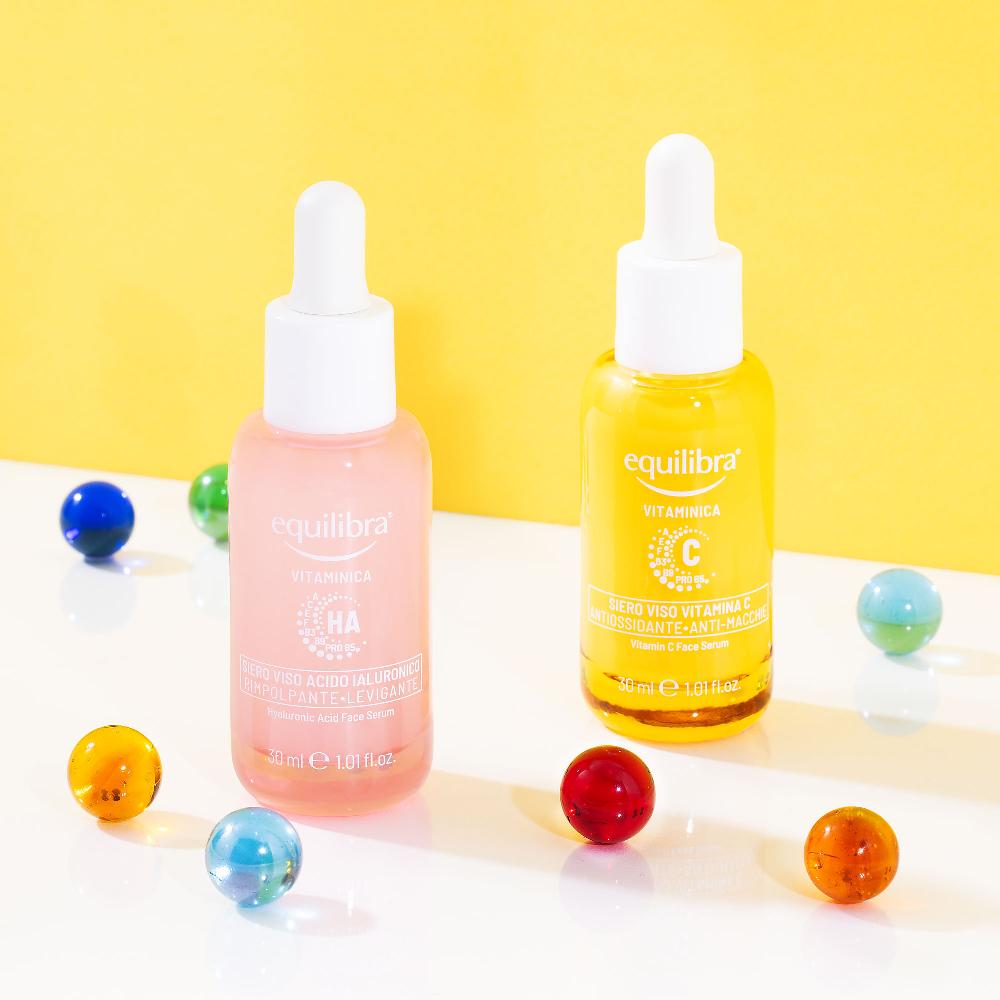 QVC Vitaminica 2 sieri viso anti-age Vitamina C e Acido Ialuronico Outlet
