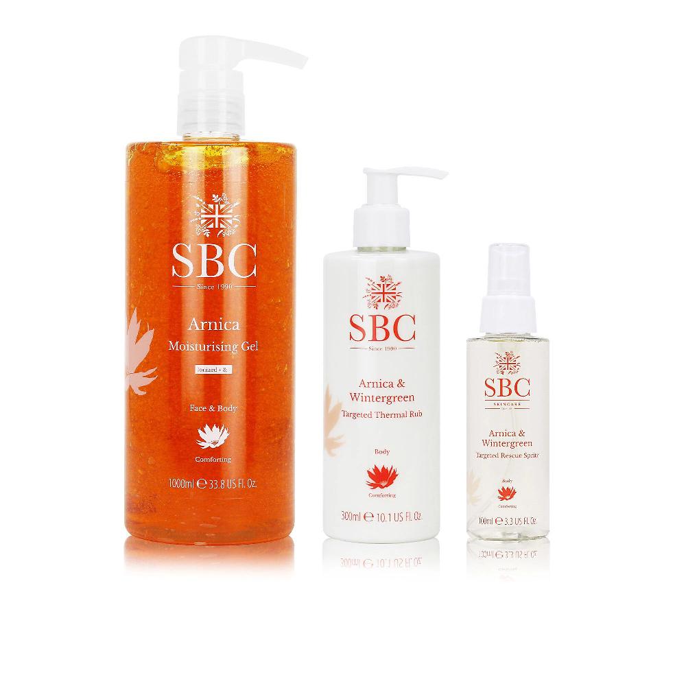 QVC SBC Kit Arnica & Wintergreen: gel crema e spray corpo Saldi