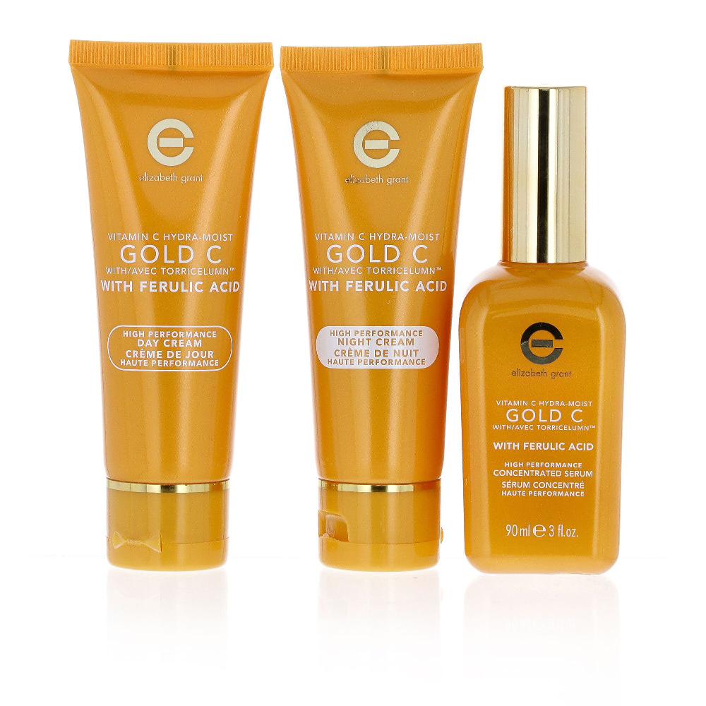 QVC Elizabeth Grant Vitamin C Hydra-Moist Gold 3 prodotti antiage Negozio