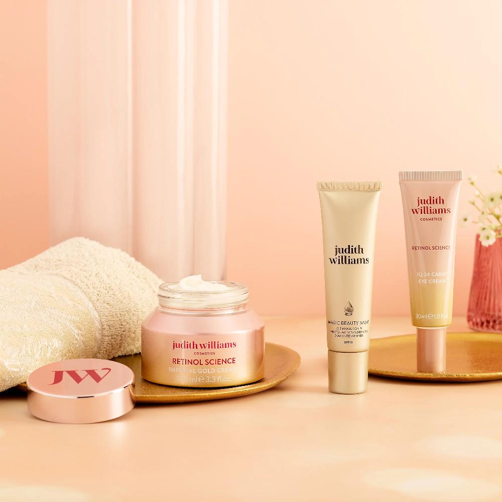 QVC Judith Williams Crema viso e contorno occhi Retinol Science + balsamo viso Offerta Anniversario