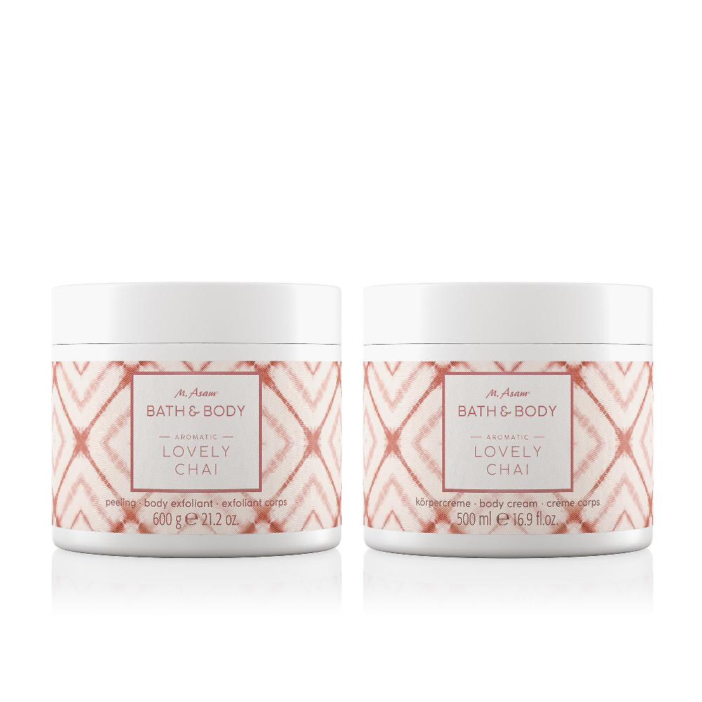 QVC M. Asam Lovely Chai Scrub e crema nutriente corpo Offerta temporanea