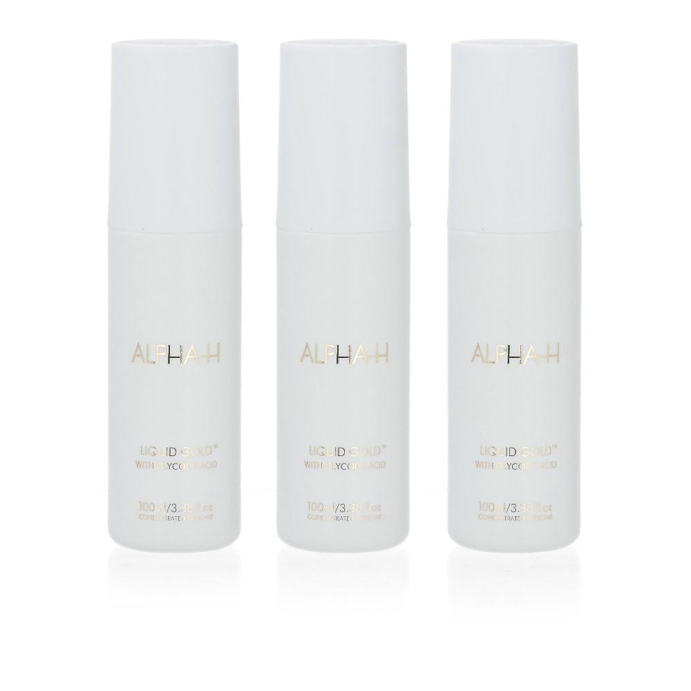 QVC Alpha - H Liquid Gold Trio 3 trattamenti all'acido glicolico Grandi sconti