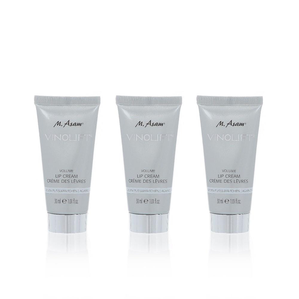 QVC M. Asam trio Vinolift crema labbra più compatte Comprane uno, ottenene uno gratis