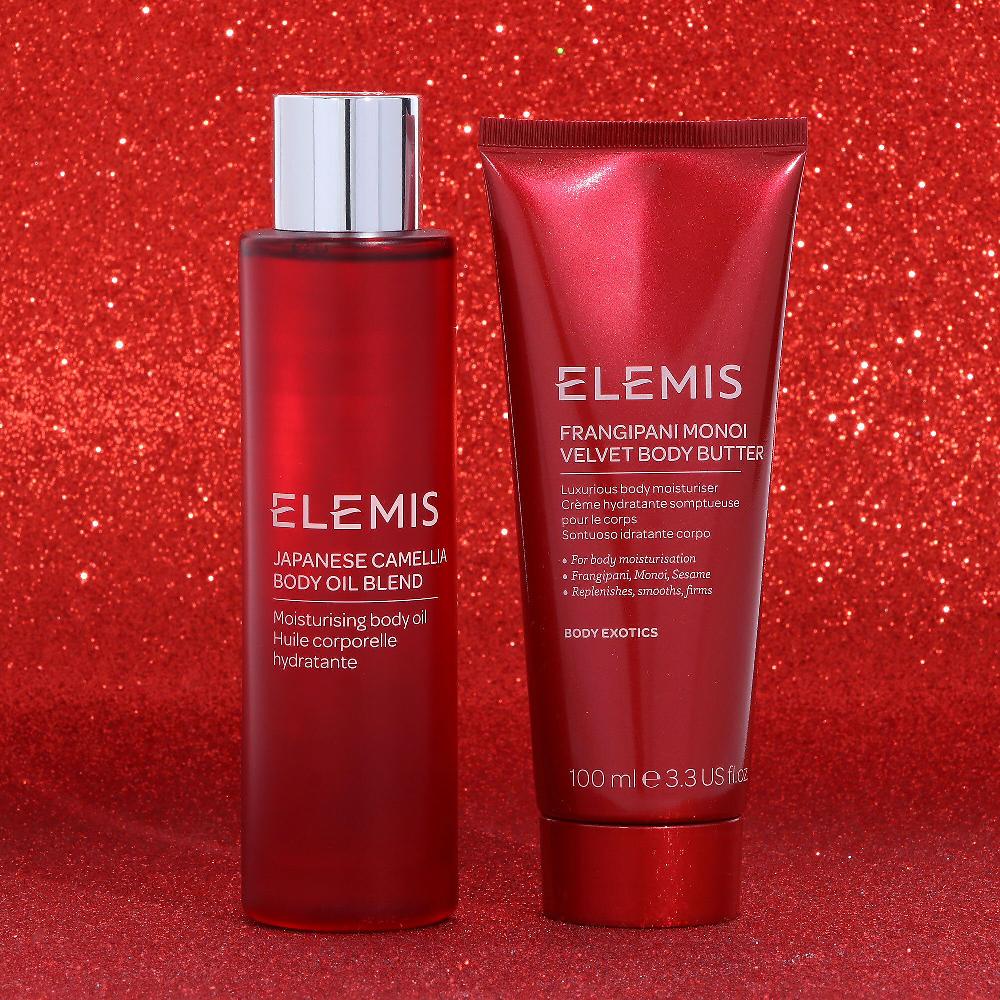 QVC Elemis Burro idratante corpo Frangipani Monoi e olio Camelia Outlet