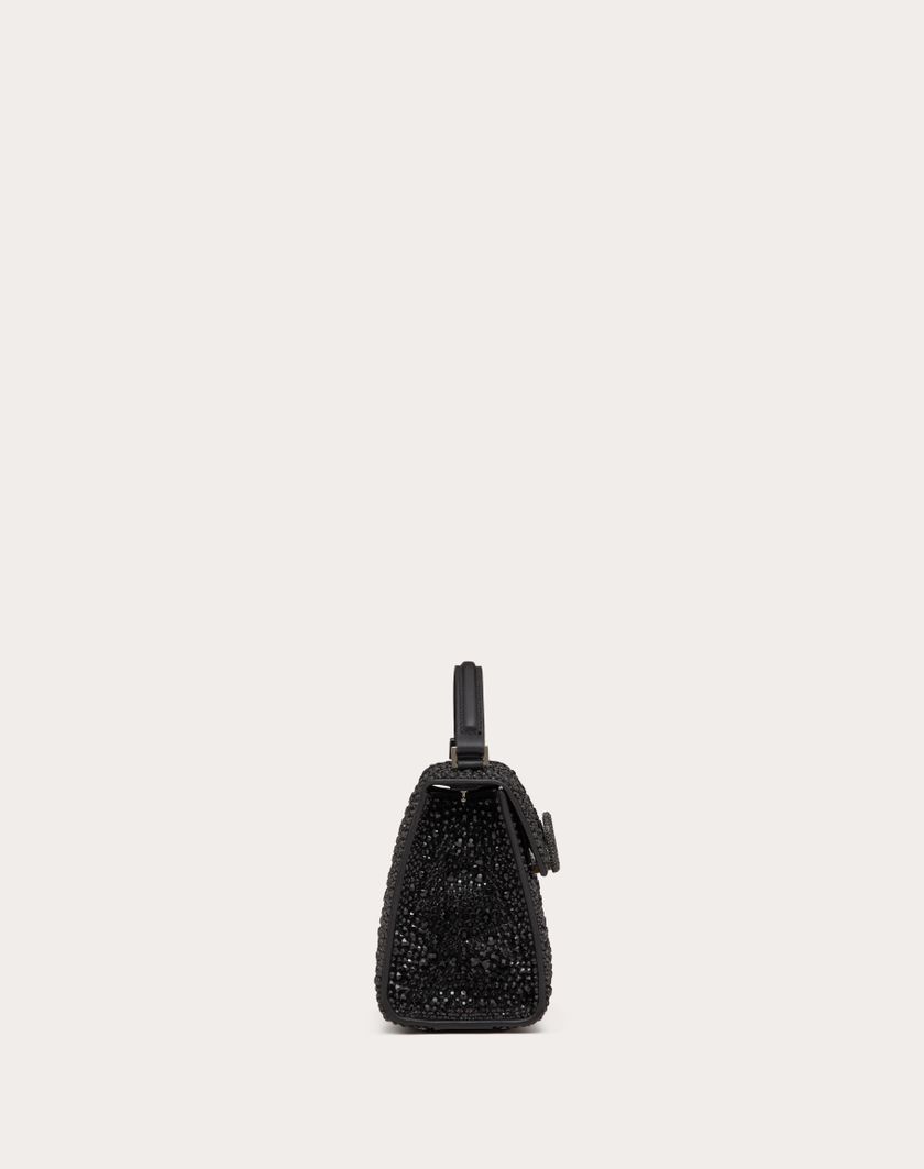 Valentino Handbags Borsa A Mano Mini Vsling Con Ricamo Sparkling per Donna in Nero | Valentino IT Prezzo Ridotto