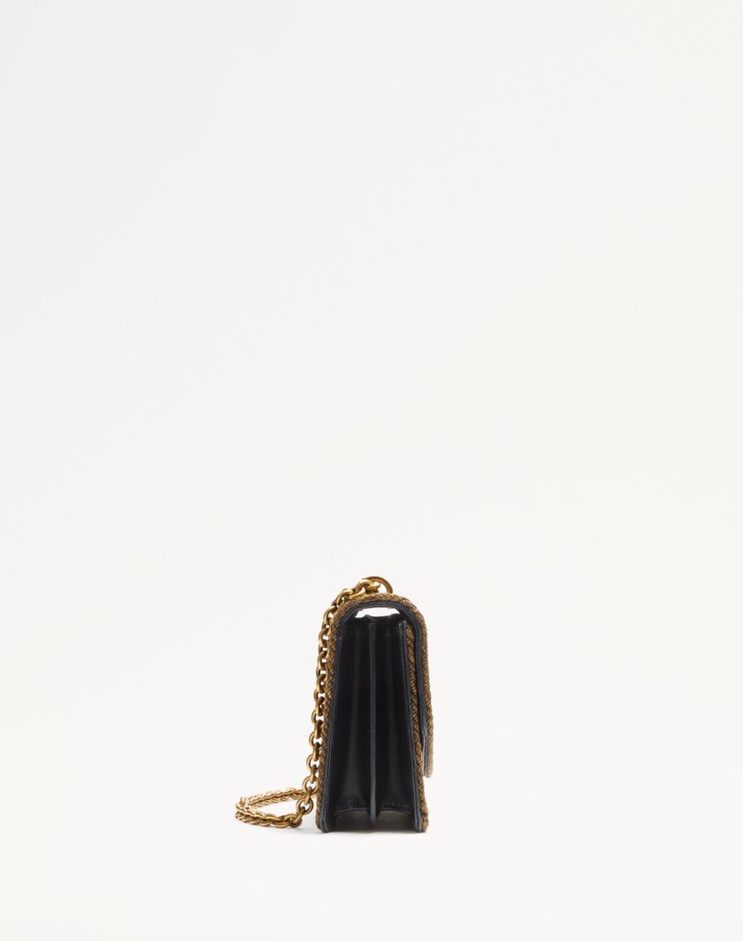 Valentino Handbags Borsa A Spalla Valentino Garavani Vain Ricamata per Donna in Multicolor/nero | Valentino IT Shopping online