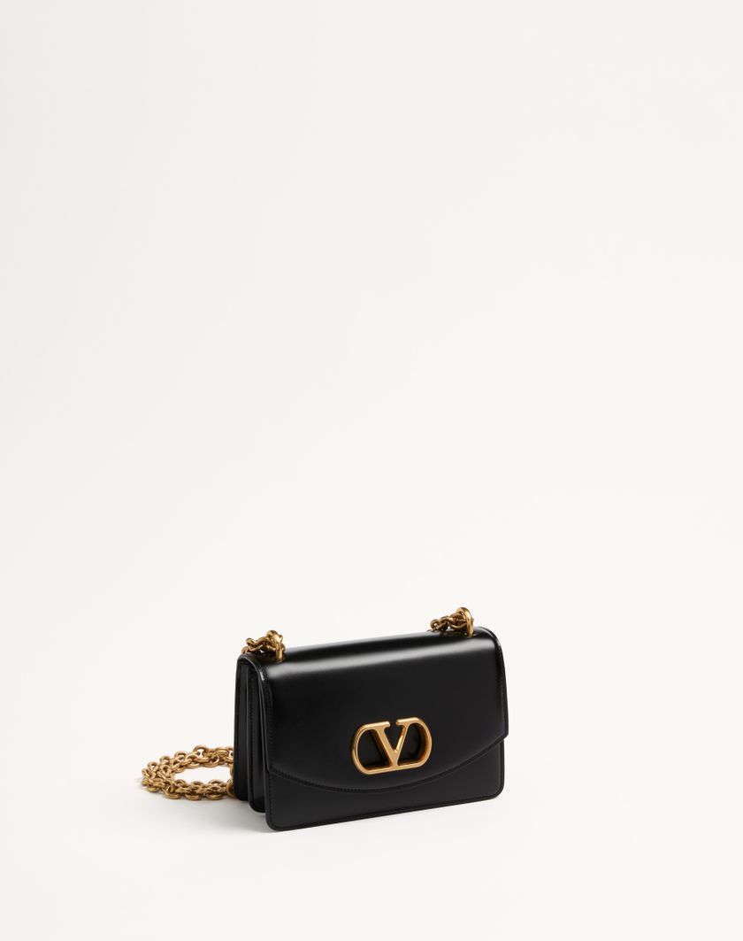 Valentino Handbags Borsa Piccola A Spalla Valentino Garavani Vain In Vitello Lucido per Donna in Avorio | Valentino IT Moda