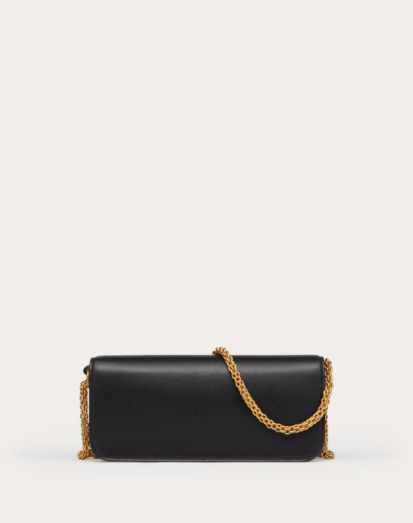Valentino Handbags Borsa A Spalla Valentino Garavani Locò In Vitello per Donna in Light Ivory | Valentino IT Italy