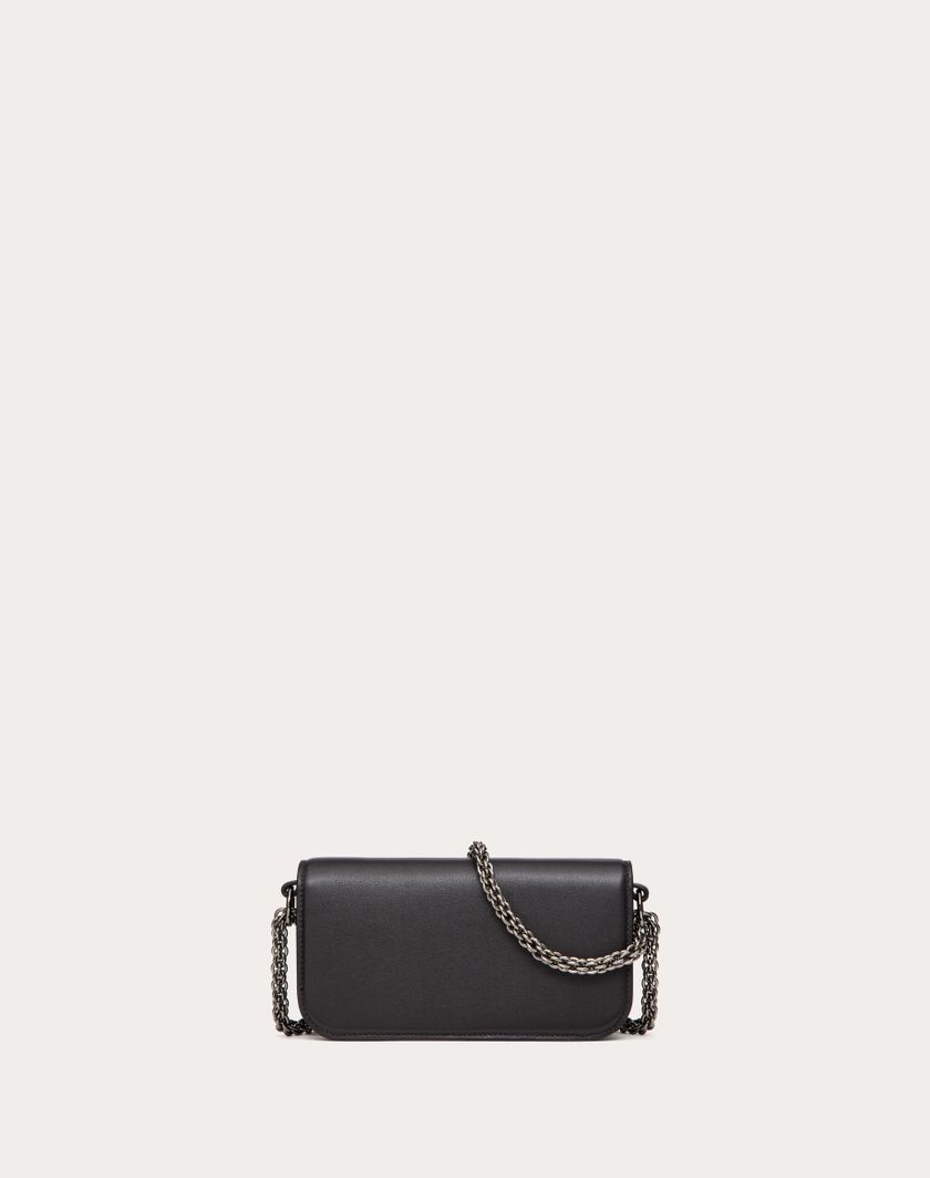 Valentino Handbags Borsa Piccola A Spalla Valentino Garavani Locò Con Logo Gioiello per Donna in Nero | Valentino IT Qualità Garantita