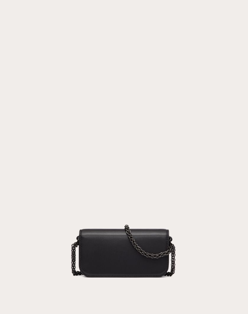 Valentino Handbags Borsa Piccola A Spalla Valentino Garavani Locò In Vitello per Donna in Nero | Valentino IT Offerta