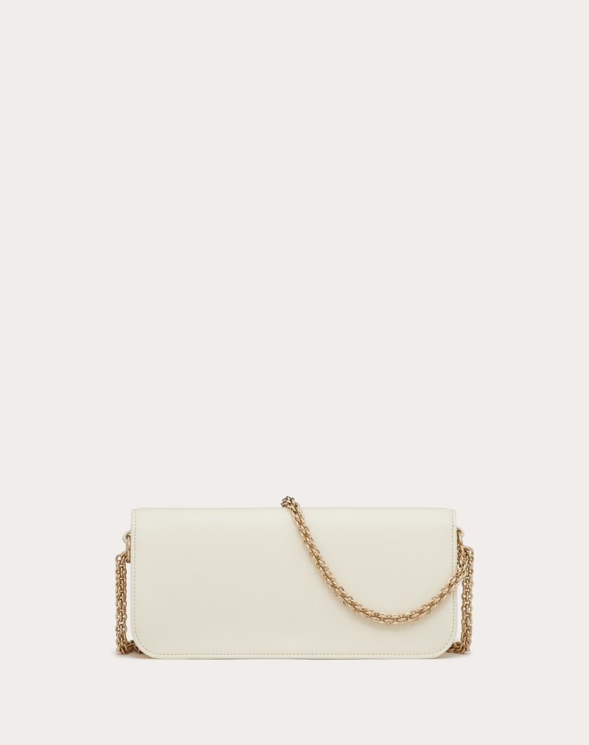 Valentino Handbags Borsa A Spalla Valentino Garavani Locò In Vitello per Donna in Avorio | Valentino IT Online