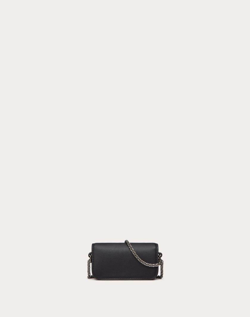 Valentino Handbags Borsa Micro Con Catena Valentino Garavani Locò Con Logo Gioiello per Donna in Nero | Valentino IT Vendita Economica