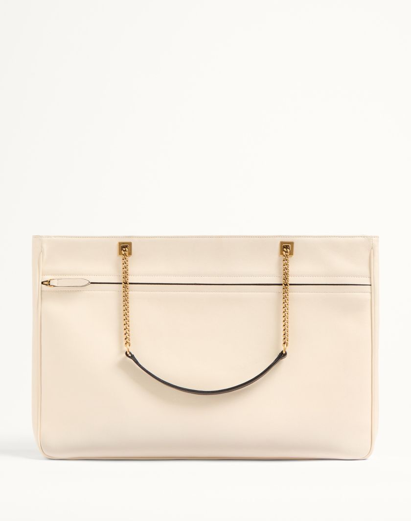 Valentino Handbags Borsa Shopping Grande Valentino Garavani Viva Superstar In Nappa per Donna in Nero/marrone | Valentino IT Nuova