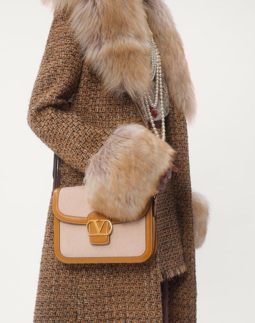 Valentino Handbags Cappotto In Fantasy Tweed per Donna in Marrone/multicolor | Valentino IT I Più Venduti
