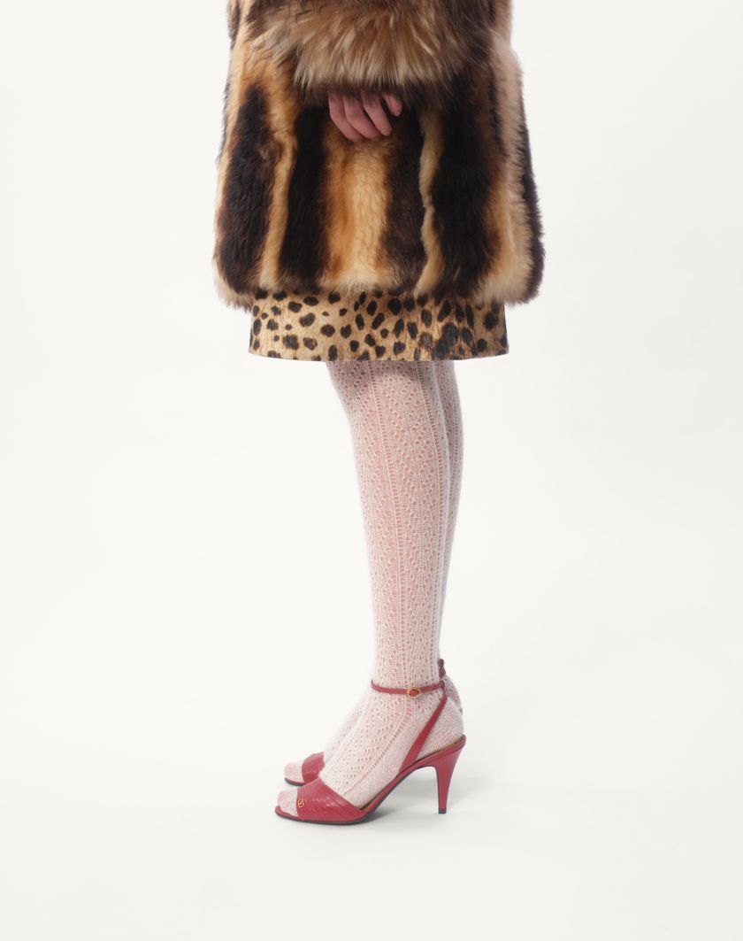 Valentino Handbags Cappotto In Shearling per Donna in Beige/marrone | Valentino IT In Linea