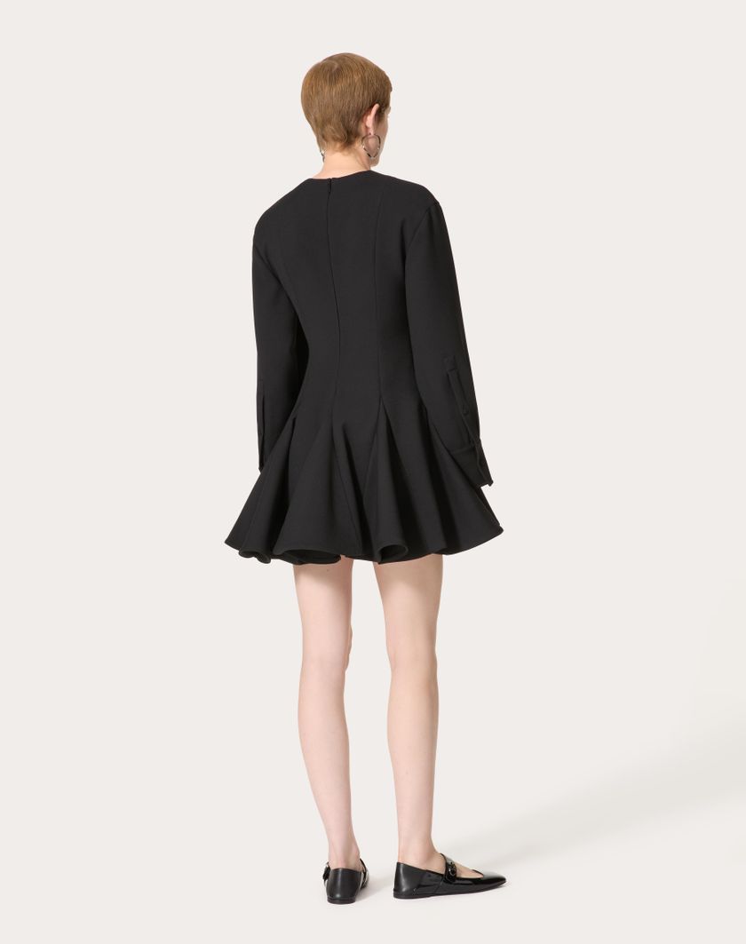 Valentino Handbags Abito Corto In Luxury Crepe per Donna in Nero | Valentino IT Presa