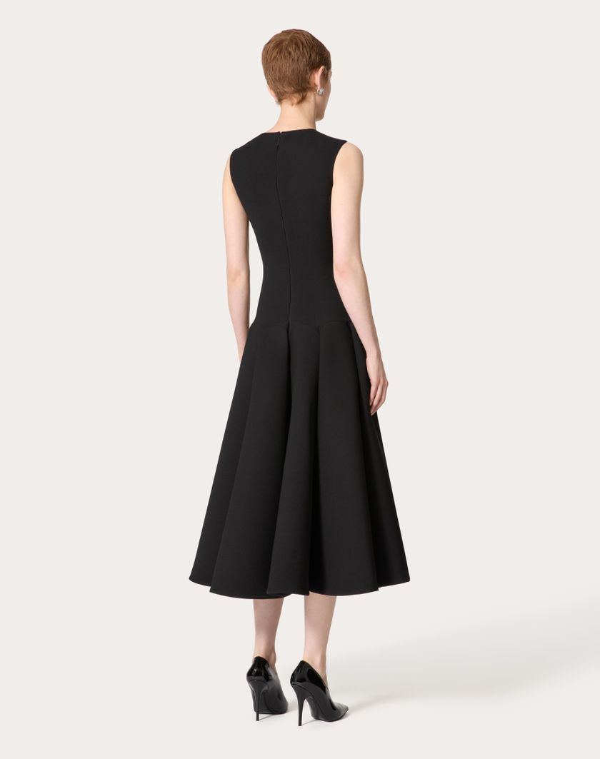 Valentino Handbags Abito Midi per Donna in Nero | Valentino IT Outlet