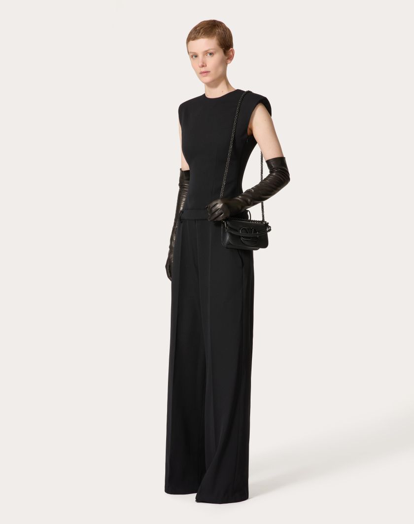 Valentino Handbags Tuta In Grisaille per Donna in Nero | Valentino IT Saldi