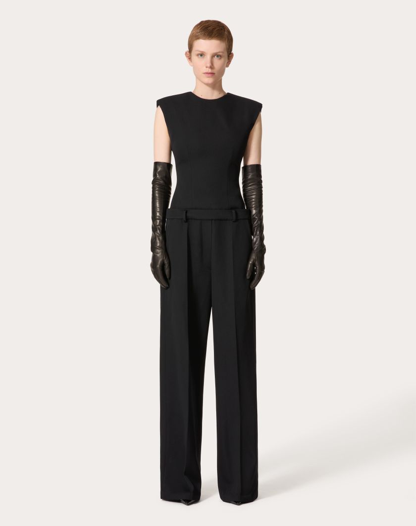 Valentino Handbags Tuta In Grisaille per Donna in Nero | Valentino IT Saldi