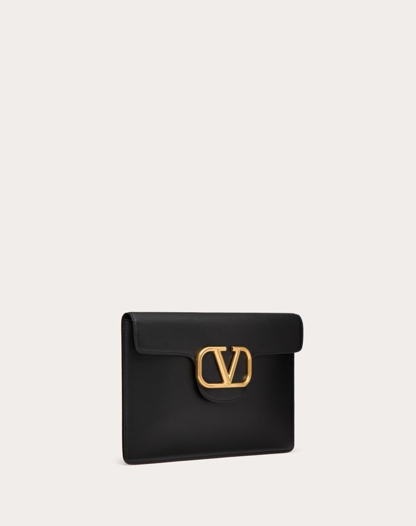 Valentino Handbags Pochette Valentino Garavani Locò In Vitello per Donna in Light Ivory | Valentino IT 2025