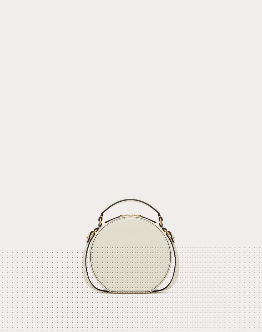 Valentino Handbags Mini Borsa Vlogo Signature In Vitello per Donna in Avorio | Valentino IT Shopping Online