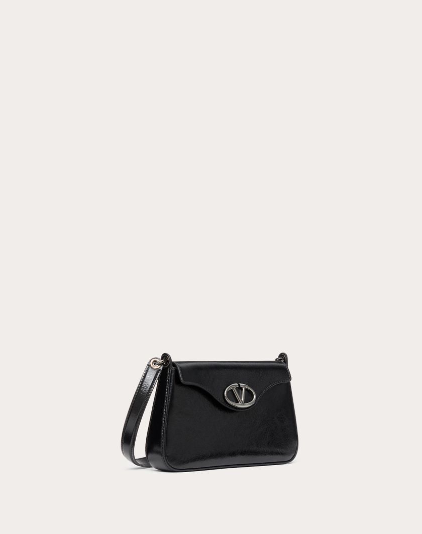 Valentino Handbags Mini Borsa A Tracolla Vlogo The Bold Edition In Vitello Lucido per Donna in Nero | Valentino IT Offerta