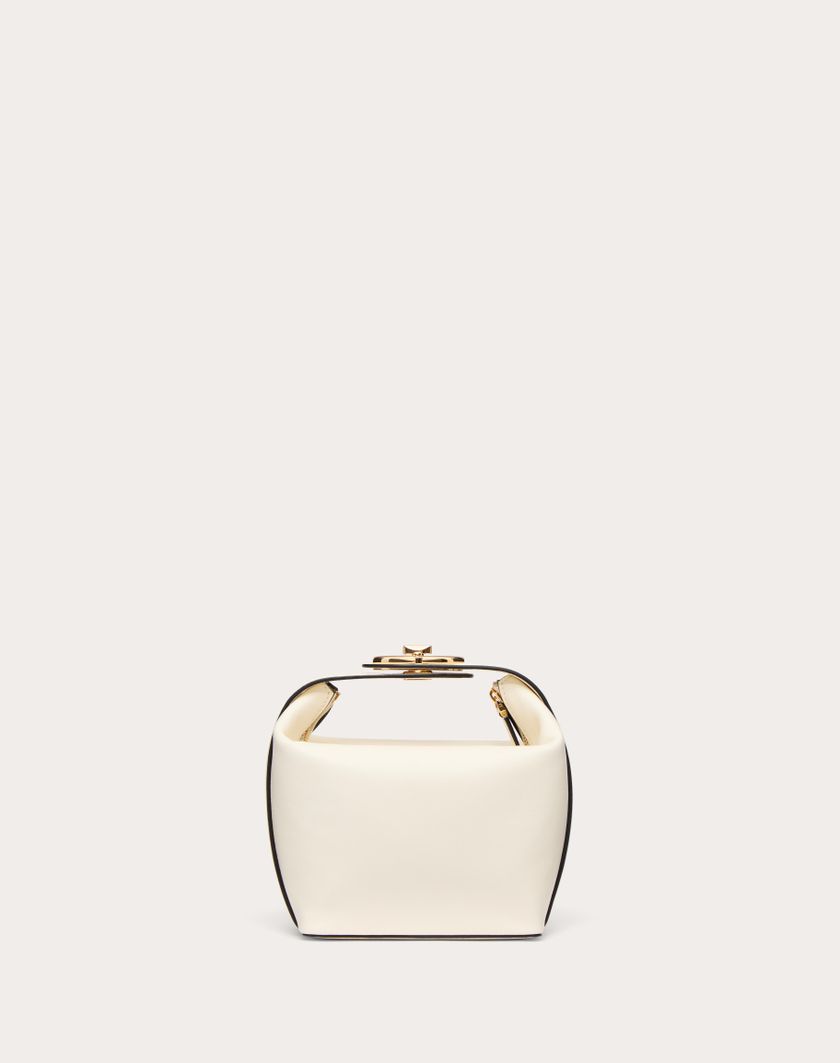 Valentino Handbags Mini Borsa A Mano Vlogo The Bold Edition In Nappa per Donna in Nero | Valentino IT In Vendita