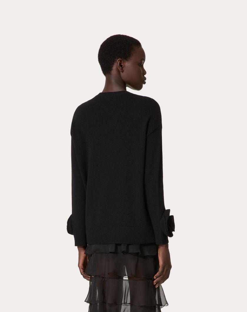 Valentino Handbags Maglia In Lana per Donna in Nero | Valentino IT Vendita Calda