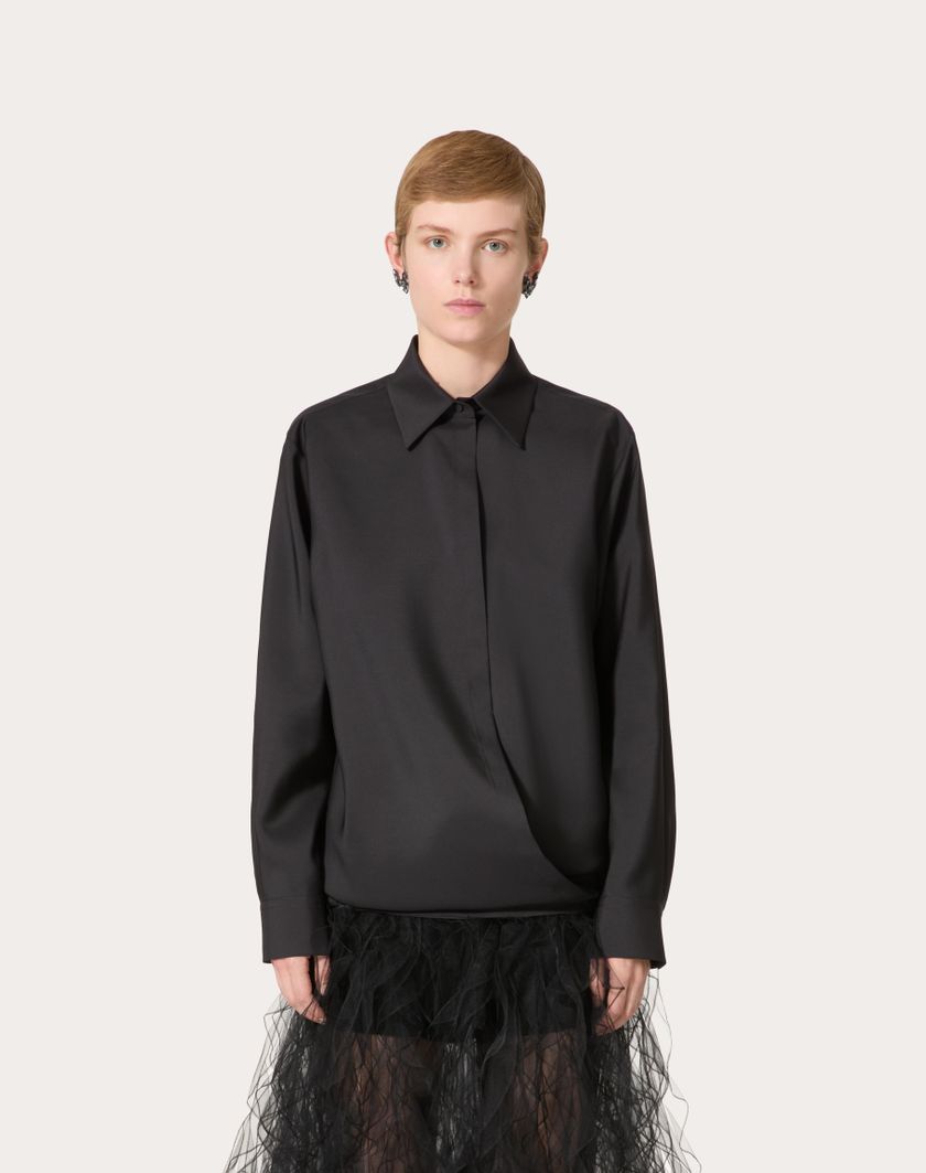 Valentino Handbags Camicia per Donna in Nero | Valentino IT In Saldo