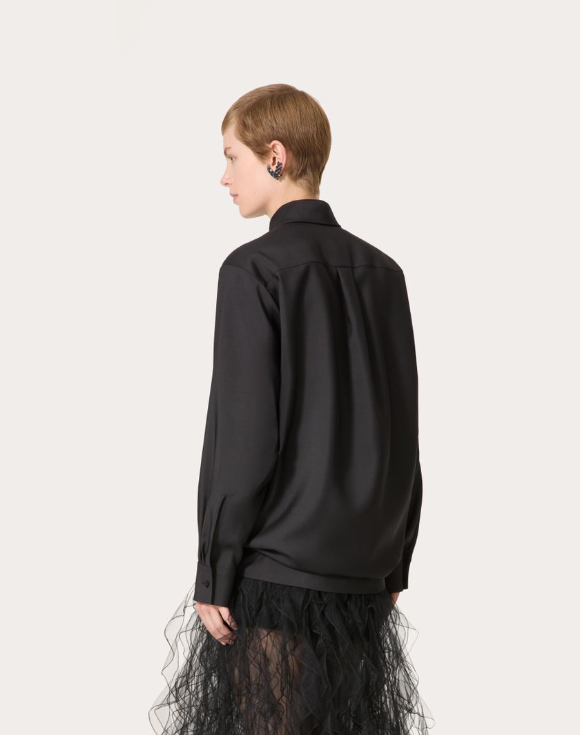 Valentino Handbags Camicia per Donna in Nero | Valentino IT In Saldo