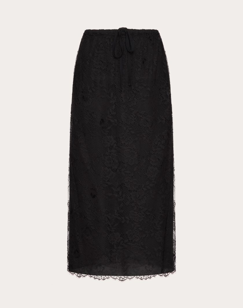 Valentino Handbags Gonna Midi per Donna in Nero | Valentino IT